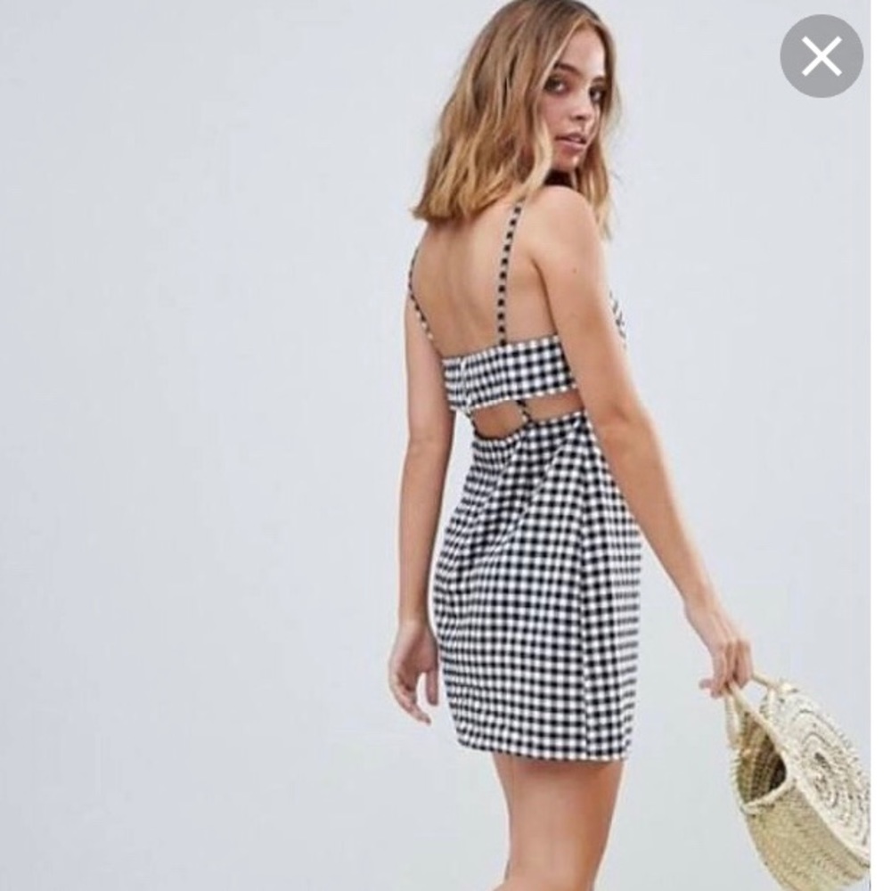 ASOS gingham dress